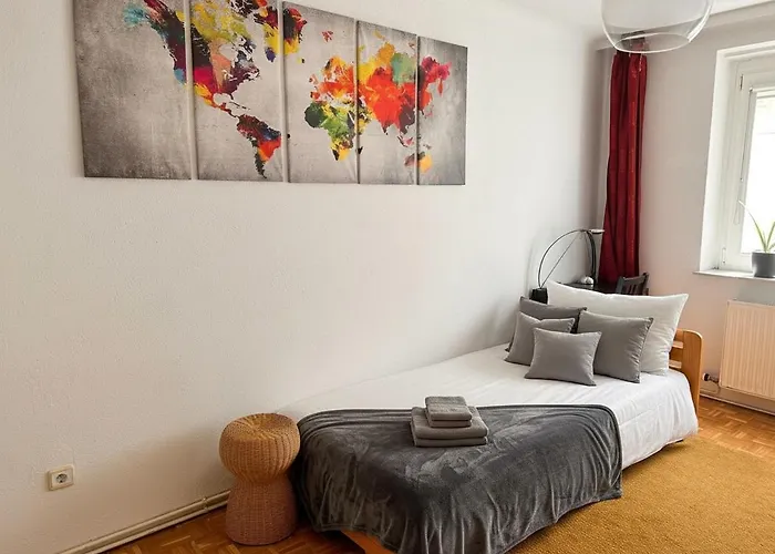 Family & Friends Base For 6- Xxl With Direct Train - 10 Min To And Airport *